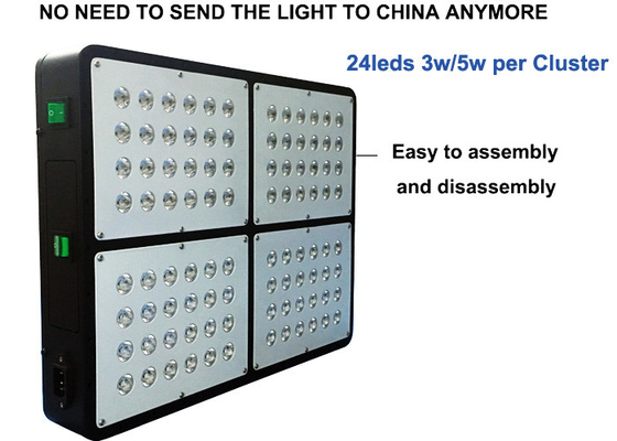 Dimmable 288w Full Spectrum Led Grow Light 3w LED For Indoor Greenhouse Agricultural
